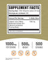 BulkSupplements.com Organic Lion's Mane Mushroom Extract Powder - Lions Mane Supplement Powder, Lion's Mane Extract - Mushroom Supplement, 1000mg per Serving, 500g (1.1 lbs) (Pack of 1)
