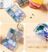 Wopanxye Travel Medicine Pill Organizer, Daily Pill Box Purse Pocket, Weekly AM PM Medication Reminder Planner, Cute