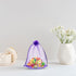 100PCS 6x9 Inches Organza Drawstring Pouches, Jewelry Party Wedding Favor Gift Bags (Purple)