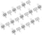 TsuvyXeg Battery Spring AA Battery Contacts Plate Positive Negative Conversion for Remote Control
