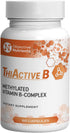 ThiActive B Methylated B-Complex - No Fillers or Flow Agents, 60 Count