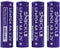 Shockli AA 3.2V LiFePo4 650mAh Battery (4 Pack), Ideal for Solar Garden Light