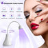 LED UV Nail Lamp, Mini U V Light for Gel Nails, 18W Rechargeable Nail Light Dryer with 60s Timers