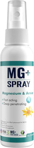 MARS WELLNESS MG+ Magnesium Spray (4 oz) - Extra Strength Magnesium Oil for Body Aches and Muscle Spasms