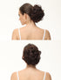 Yamel Messy Bun Scrunchie Hairpiece, Updo Curly Bun Extension Combs for Women (Ash Brown to Bleach Blonde)