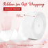 White Ribbon for Gift Wrapping 1 1/2 Inch 50 Yards Easter Basket Stuffers Sheer Ribbon for Flower Bouquet Organza Ribbons for Crafts Easter Ribbon for Wedding Party Decoration Chiffon Ribbon for Hair by FlexiTonic