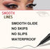 LAVONE Eyebrow Stamp Pencil Kit, Waterproof Eyebrow Pencil, Eyeliner, Pomade, Dual-ended Brush - Dark Brown