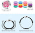 Set 12pcs ttstar Essential Oil Diffuser Bracelet - Stainless Steel Aromatherapy Locket with Adjustable Band, Includes