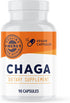 Vimergy Chaga Mushroom Capsules, 30 Servings, Herbal Supplement for Cardiovascular Support, 90 Count