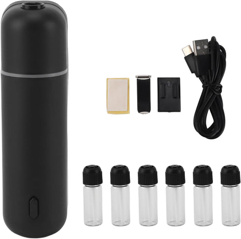 SparkFeng Aromatherapy Essential Oil Diffuser, Portable 5ml Air Freshener Scent Machine with 6