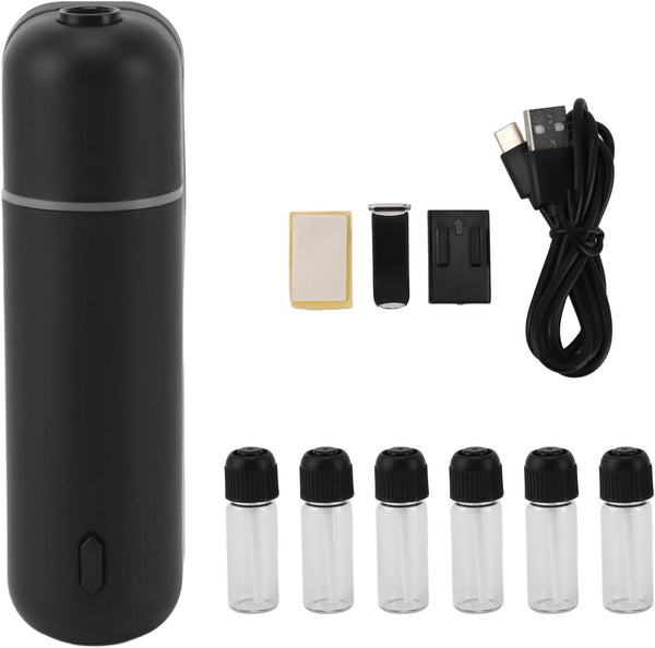 SparkFeng Aromatherapy Essential Oil Diffuser, Portable 5ml Air Freshener Scent Machine with 6