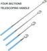 WOVTE Bear Claw Telescopic Back Scratcher - Blue