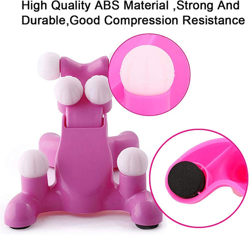 Xemz Cervical Neck Traction Massage Device, Silicone Massage Ball Trigger Point Therapy Tension Headache Relaxer Back