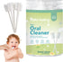 BARASH Baby Cleaning Stick - Tongue Cleaner Toothbrush for Infant Dental Care, Travel & Home Use