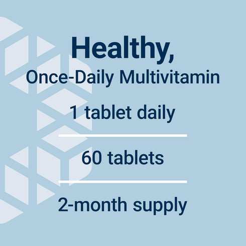 Life Extension One-Per-Day Multivitamin, Packed with Over 25 Vitamins, 60 Tablets, Non-GMO, Gluten-Free