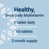 Life Extension One-Per-Day Multivitamin, Packed with Over 25 Vitamins, 60 Tablets, Non-GMO, Gluten-Free