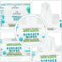 3 Pack Surface Cleaning Wipes with Bleach, All-Purpose Cleaner for Bathroom, Kitchen, Office, 216 Count, Soft Flow,