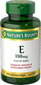 Nature's Bounty Vitamin E Softgels, 400iu, Supports Antioxidant Health, 120 Count (Pack of 1)