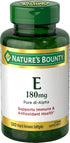 Nature's Bounty Vitamin E Softgels, 400iu, Supports Antioxidant Health, 120 Count (Pack of 1)