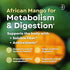 Immune 10:1 180 African Mango Capsules for System, Metabolism, and Nutritional Wellness Support - Pure Irvingia