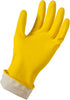 Yellow Reusable Latex Household Glove by Soft Scrub