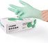 LANON 5 mil Vitamin-E Coated Latex Disposable Gloves, Food-Contact Grade, Green, Small
