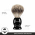 Perfecto Synthetic Bristles Shaving Brush for Men, Engineered for the Best Shave, Barbers Accessories, Gift For Him