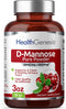 D-Mannose Pure Powder, 2000 mg, 3 oz, Supports Urinary Bladder Tract Health
