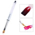 LWBTOSEE 5PCS Nail Ombre Brush Set, Nail Art Painting Pen Brush for UV Gel Polish Gradient Color