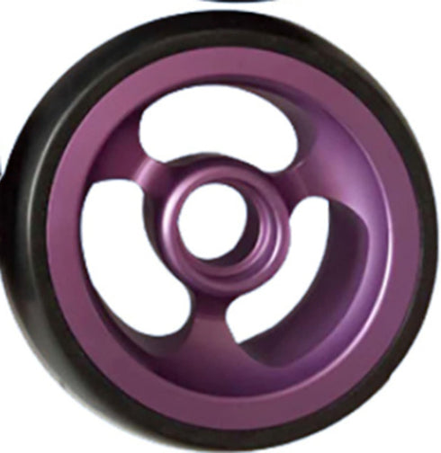 EHVYBDX 2 Pieces Wheelchair Front Wheels, Wheelchair Caster Old Age Stroller Accessories Sports