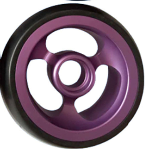 EHVYBDX 2 Pieces Wheelchair Front Wheels, Wheelchair Caster Old Age Stroller Accessories Sports
