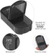 yeloumiss 2 Weekly PU Leather Pill Bag Organizer Case Times a Day, AM PM Daily Pill Box to Hold Vitamin, Fish Oil