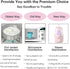 ROSA RUGOSA Menstrual Cup Steamer, Portable Menstrual Cup Wash Kit, Comes with Two Reusable Period Cup, High