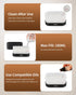 Kelymnaean 7 (180mL, Flame Effect Essential Oil Diffuser, Ultrasonic Aromatherapy Humidifier, Upgraded Color Changing