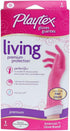 Playtex Living Reusable Rubber Cleaning Gloves, Small, 5 Pairs, Premium Protection Household Gloves