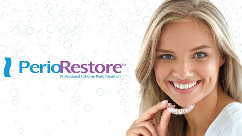 Ounce Tube Hydrogen Peroxide Periodontal Treatment - Oral Cleansing Gel, Mint Flavor, Promotes Teeth Whitening