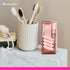 2-Piece Refillable Floss Pick Dispenser with 20 Floss Picks, Perfect Holder for a Fresh Smile (DoublePack, TwinPink)