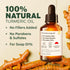 Kukka Turmeric Oil for Skin - 100% Natural Aromatherapy Turmeric Essential Oil for Diffuser - Turmeric Oil for Face, Hair, Aromatherapy, Bath Bombs, Soaps & Candles - Turmeric for Body (4 Fl Oz)