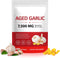 WOJBALMN 2 Years Aged Garlic Extract Capsules 300 Count 7500mg Garlic Supplement for