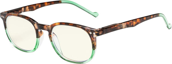 Eyekepper Blue Light Blocking Vintage Reading Glasses for Men and Women
