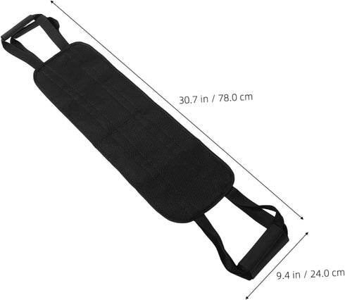 NOLITOY Padded Bed Transfer Nursing Sling for Elderly Safety Lifting Aid with Soft Handles for Patient Care Sponge
