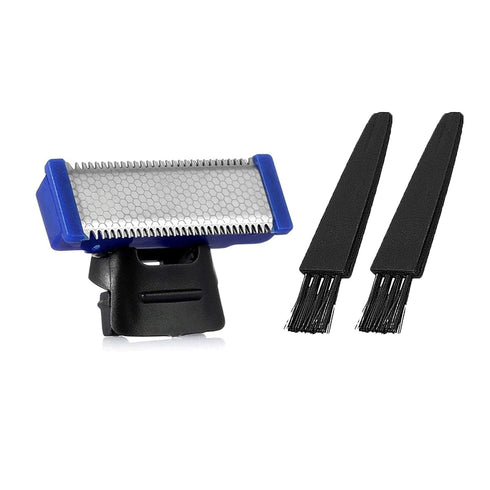 Replacement Head for Electric Shaver, Advanced Hybrid Razors Blades, Compatible with Solo Trimmer, Includes 2 Cleaning