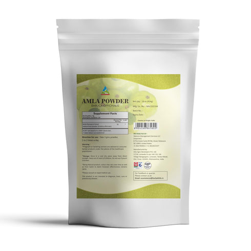 Herbal Hills Amla Powder 454 gms Indian Gooseberry Emblica Officinalis Rich in Antioxidant (16 Ounce Pack of 1)