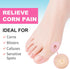 JUMPOW 90 Pcs Corn Cushions Callus Pads, Corn Removers for Feet, Soft Foam Callus Cushions, Corn Protectors, Self-Stick