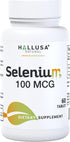 Selenium 60 Tablets, Antioxidant and Immune Support for Heart Health – 60 Day Supply