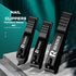 Nail Clippers Set, Matte Stainless Steel 3 pcs Fingernail Clippers & Slant Edge Toenail Clipper Cutter
