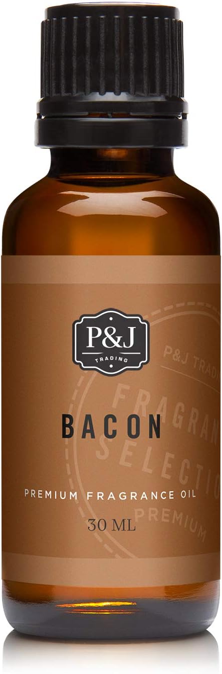 P&J Trading Fragrance Oil | Bacon Oil 30ml - Candle Scents for Candle Making, Soap Making Supplies