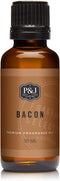 P&J Trading Fragrance Oil | Bacon Oil 30ml - Candle Scents for Candle Making, Soap Making Supplies