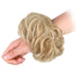 MORICA 2PCS Messy Bun HairPiece Scrunchies, Synthetic Curly Wavy Ponytail Extensions for Thin Hair Women