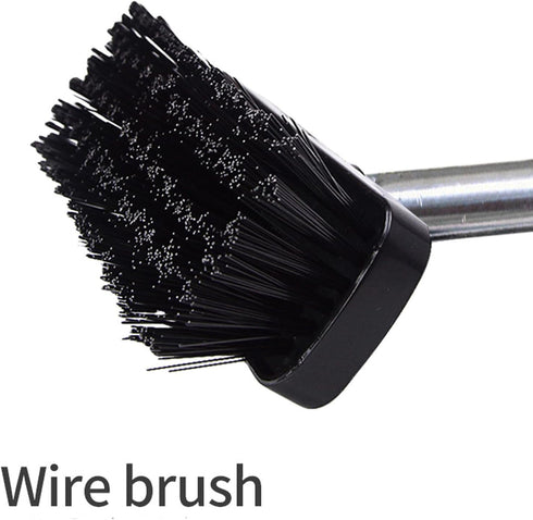 Push Broom Brush Stiff Bristles Floor Cleaning Brush Multi-Purpose Scrubber Brushes for Bathroom Bathtub Tile Floor